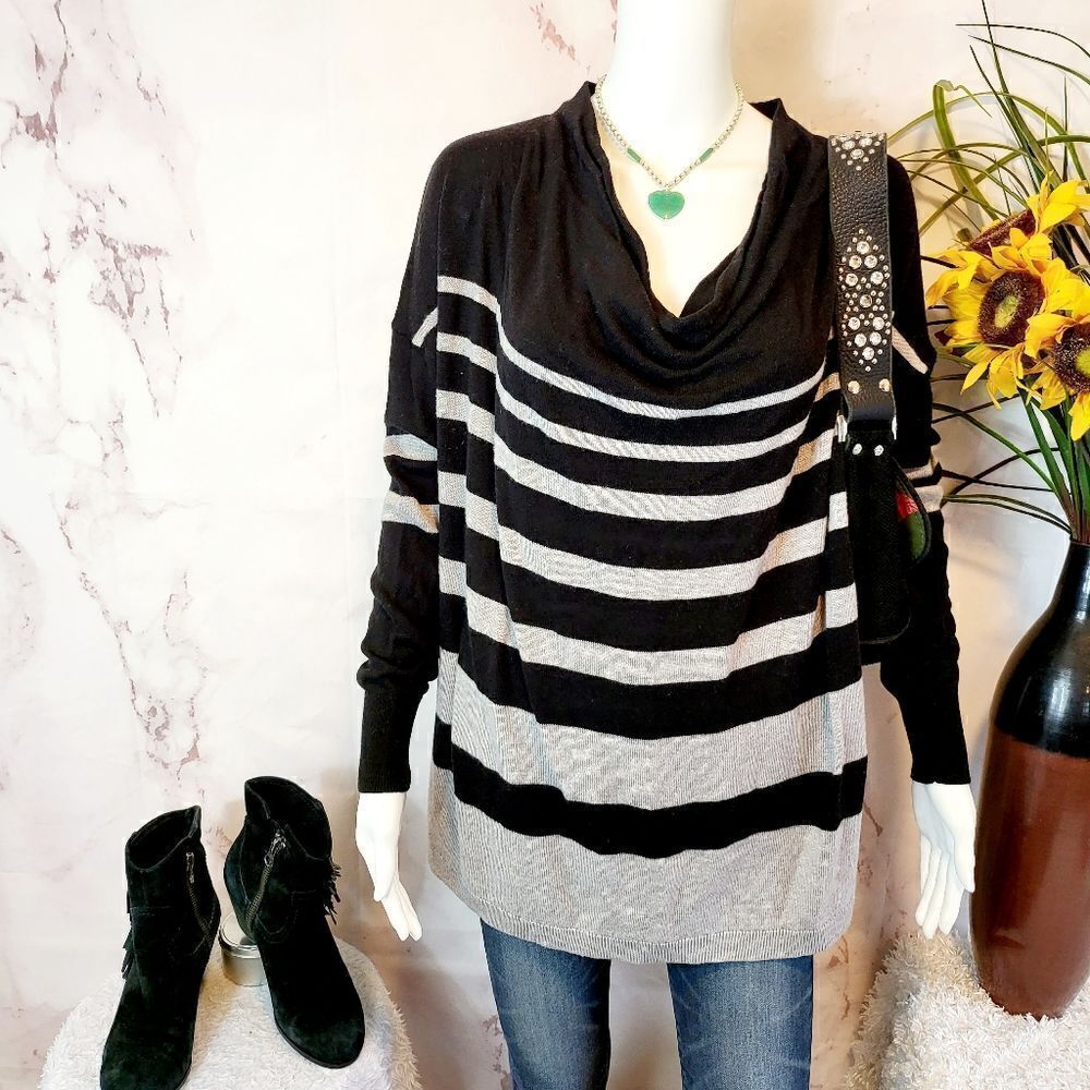 Ann Taylor super soft draped neckline sweater